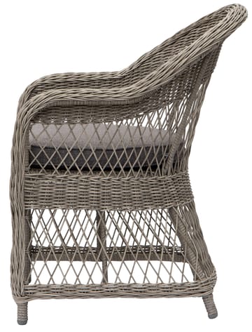 Utefåtölj grå/rotting - Marbella - Grå - Products - Utemöbler & utemiljö - Loungemöbler - Loungestol utomhus