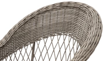 Utefåtölj grå/rotting - Marbella - Grå - Products - Utemöbler & utemiljö - Loungemöbler - Loungestol utomhus