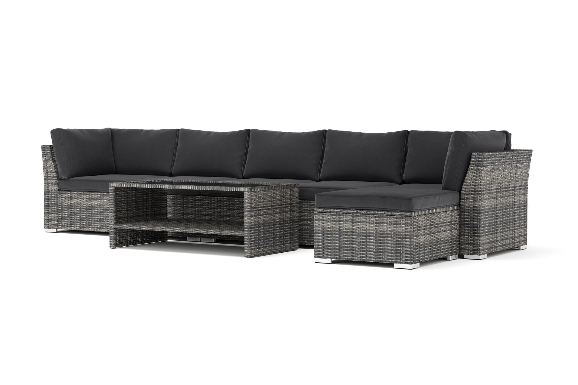 Wisconsin utomhus divansoffa 6-sits vändbar