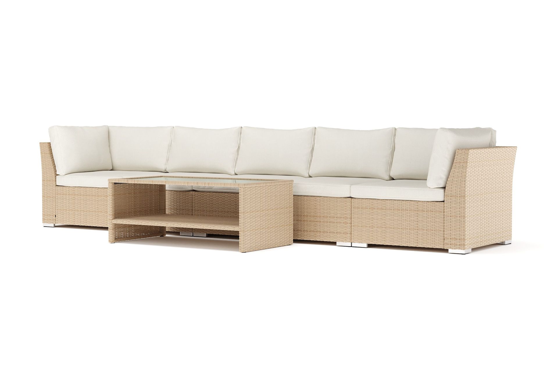 Wisconsin utomhus rak 5-sits soffa