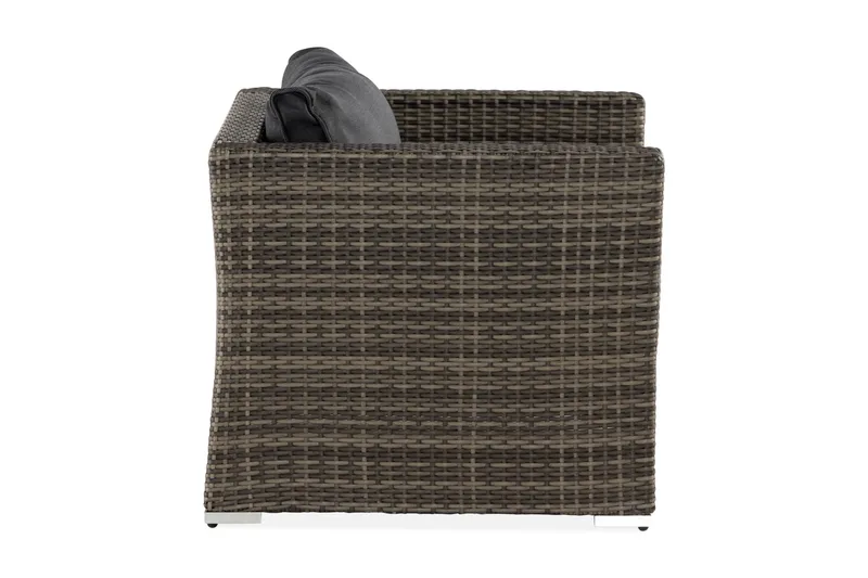 Wisconsin Premium Utefåtölj – Loungefåtölj för Uterum och Altan i Konstrotting - Brun - Products - Utemöbler & utemiljö - Loungemöbler - Loungestol utomhus