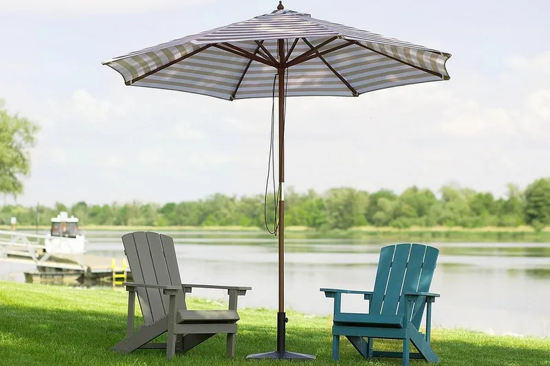 Ferentillo Parasoll 245 cm - Beige/Brun - Products - Utemöbler & utemiljö - Solskydd - Parasoll