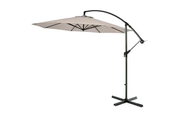 Hillerstorp Sidewinder Hängparasoll 300cm - Beige - Products - Utemöbler & utemiljö - Solskydd - Parasoll - Hängparasoll