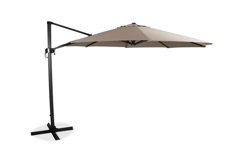 Hillerstorp Sidewinder Hängparasoll XL 350cm, Beige