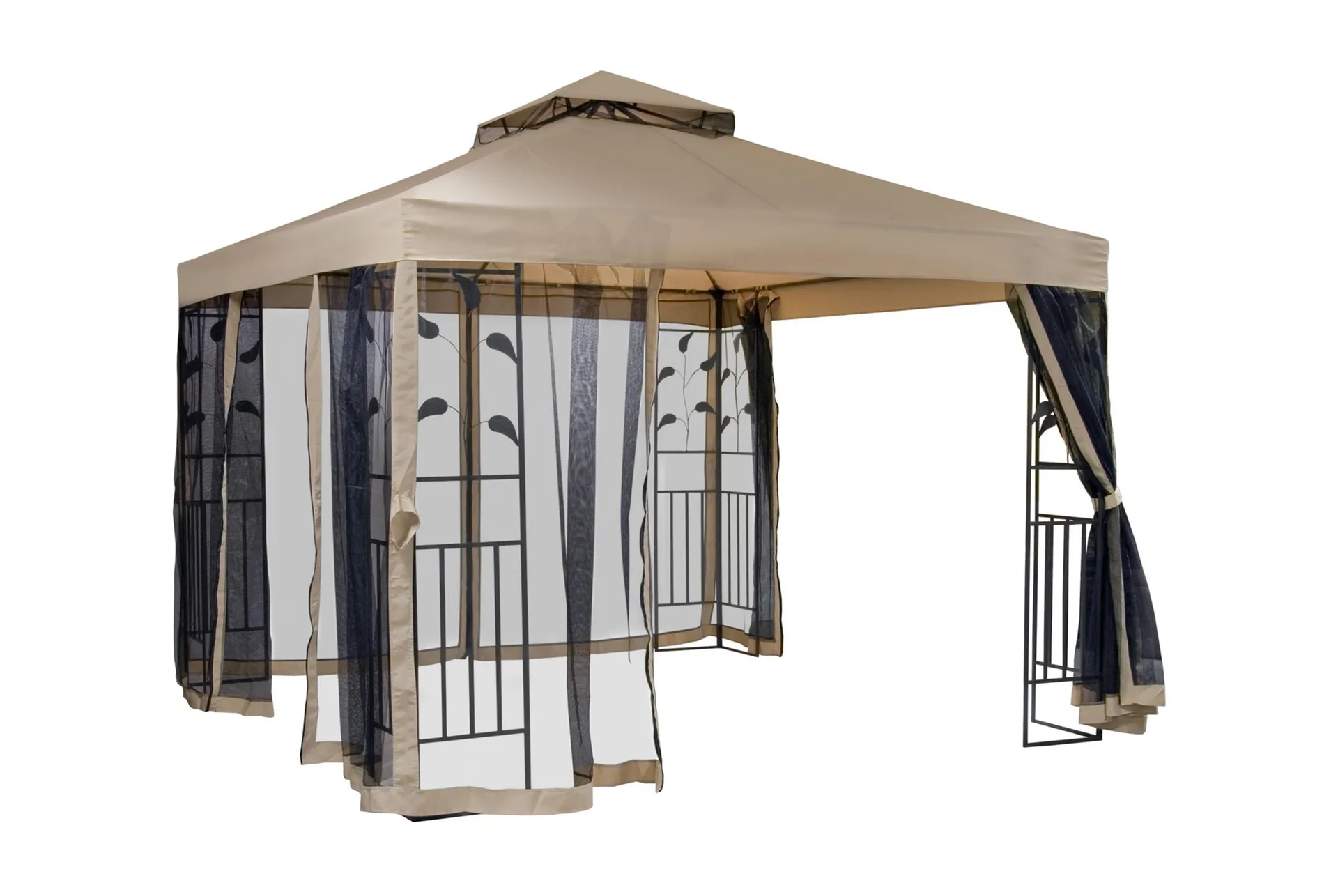 Leafie Paviljong 300x300 cm Stålram