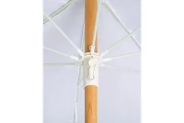 Teulon Parasoll 150 cm - Vit/Ljusbrun - Products - Utemöbler & utemiljö - Solskydd - Parasoll