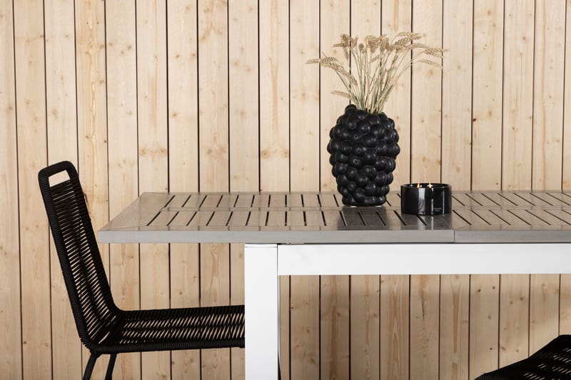 Albany Matbord Utomhus 152-210 cm - Grå/Vit - Products - Utemöbler & utemiljö - Utebord & trädgårdsbord - Matbord utomhus