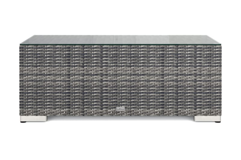Bahamas Soffbord Utomhus 113x58 cm Konstrotting - Grå - Products - Utemöbler & utemiljö - Utebord & trädgårdsbord - Loungebord & soffbord utomhus