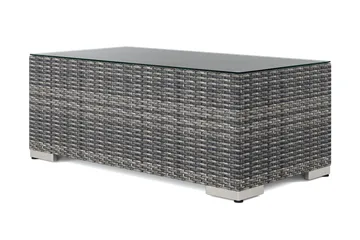 Bahamas Soffbord Utomhus 113x58 cm Konstrotting - Grå - Products - Utemöbler & utemiljö - Utebord & trädgårdsbord - Loungebord & soffbord utomhus