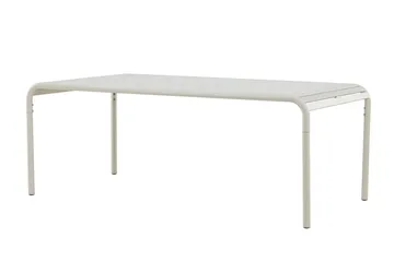 Borneo Matbord Utomhus 100x200 cm - Beige - Products - Utemöbler & utemiljö - Utebord & trädgårdsbord - Matbord utomhus