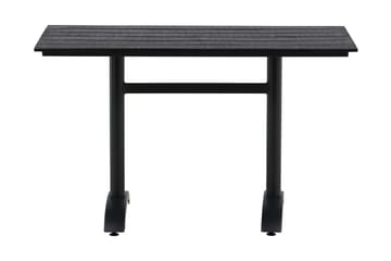 Denver Matbord Utomhus 120 cm - Svart - Products - Utemöbler & utemiljö - Utebord & trädgårdsbord - Matbord utomhus