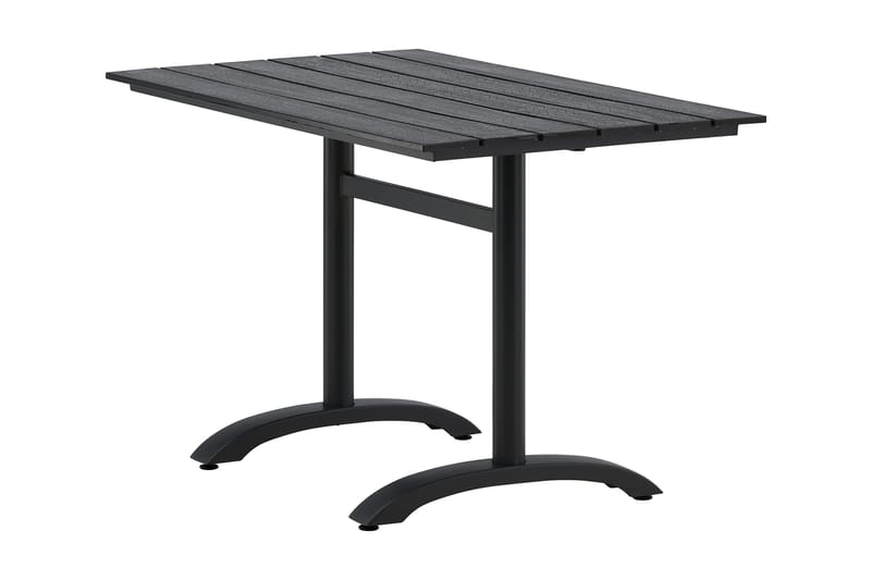 Denver Matbord Utomhus 120 cm - Svart - Products - Utemöbler & utemiljö - Utebord & trädgårdsbord - Matbord utomhus