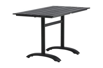 Denver Matbord Utomhus 120 cm - Svart - Products - Utemöbler & utemiljö - Utebord & trädgårdsbord - Matbord utomhus