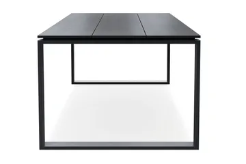 Devon Stort Rektangulärt Matbord utomhus 210x100 cm i aluminium - Svart - Products - Utemöbler & utemiljö - Utebord & trädgårdsbord - Matbord utomhus