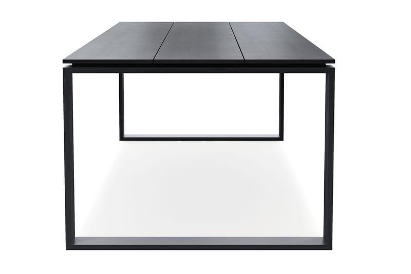 Devon Stort Rektangulärt Matbord utomhus 210x100 cm i aluminium - Svart - Products - Utemöbler & utemiljö - Utebord & trädgårdsbord - Matbord utomhus