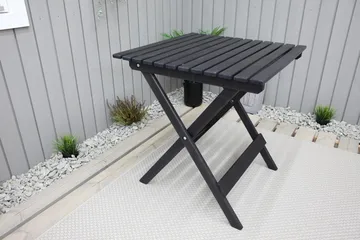 Edilma KlappUtebord 65 cm - Kaffesvart - Products - Utemöbler & utemiljö - Utebord & trädgårdsbord - Matbord utomhus