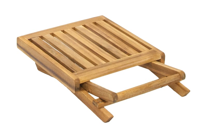 Finlay Litet Hopfällbart Avlastningsbord Utomhus och Sidobord Utomhus 40 cm Trä Akacia - Beige - Products - Utemöbler & utemiljö - Utebord & trädgårdsbord - Sidobord utomhus