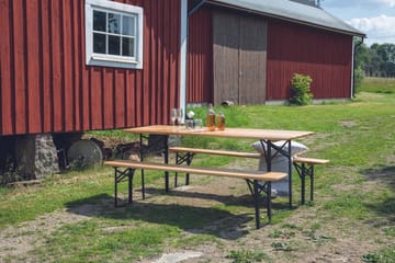Guniess PicknickUtebord Hopfällbart - Svart/Natur - Products - Utemöbler & utemiljö - Utebord & trädgårdsbord - Matbord utomhus