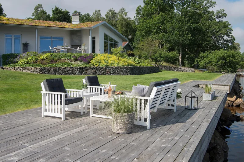 Hillerstorp Gotland Bord 60x120 cm - Vit - Products - Utemöbler & utemiljö - Utebord & trädgårdsbord - Matbord utomhus