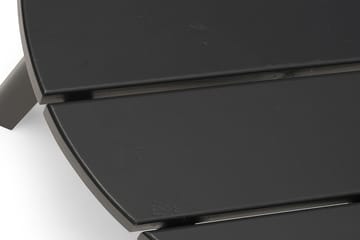 Hillerstorp Tennessee Runt Sidobord Utomhus 50 cm Trä Furu - Svart - Products - Utemöbler & utemiljö - Utebord & trädgårdsbord - Loungebord & soffbord utomhus