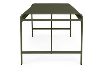 Jarva Rektangulärt Matbord Utomhus 90x200 cm i Metall - Grön - Products - Utemöbler & utemiljö - Utebord & trädgårdsbord - Matbord utomhus