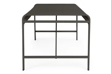 Jarva Rektangulärt Matbord Utomhus 90x200 cm i Metall - Svart - Products - Utemöbler & utemiljö - Utebord & trädgårdsbord - Matbord utomhus