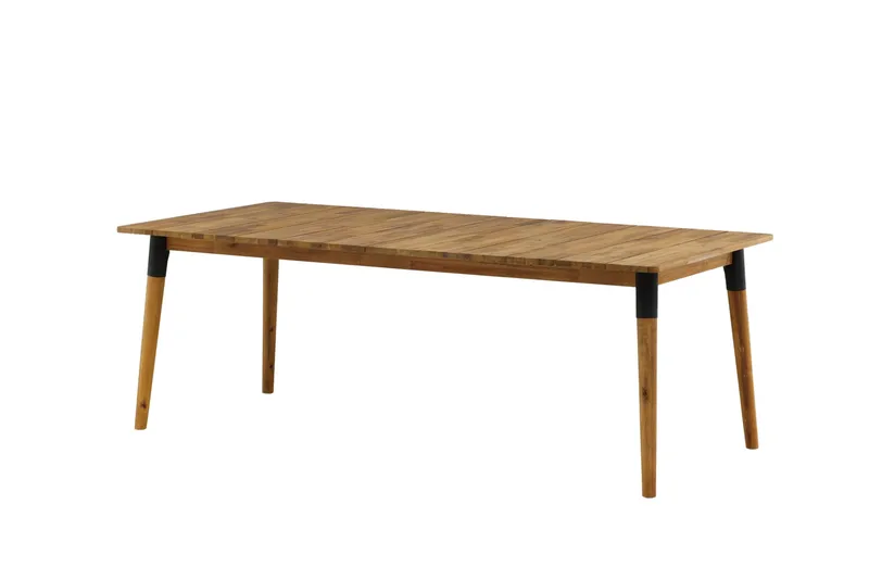 Julian Matbord Utomhus 210 cm - Svart/Brun - Products - Utemöbler & utemiljö - Utebord & trädgårdsbord - Matbord utomhus