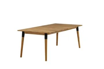 Julian Matbord Utomhus 210 cm - Svart/Brun - Products - Utemöbler & utemiljö - Utebord & trädgårdsbord - Matbord utomhus