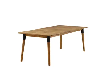 Julian Matbord Utomhus 210 cm - Svart/Brun - Products - Utemöbler & utemiljö - Utebord & trädgårdsbord - Matbord utomhus