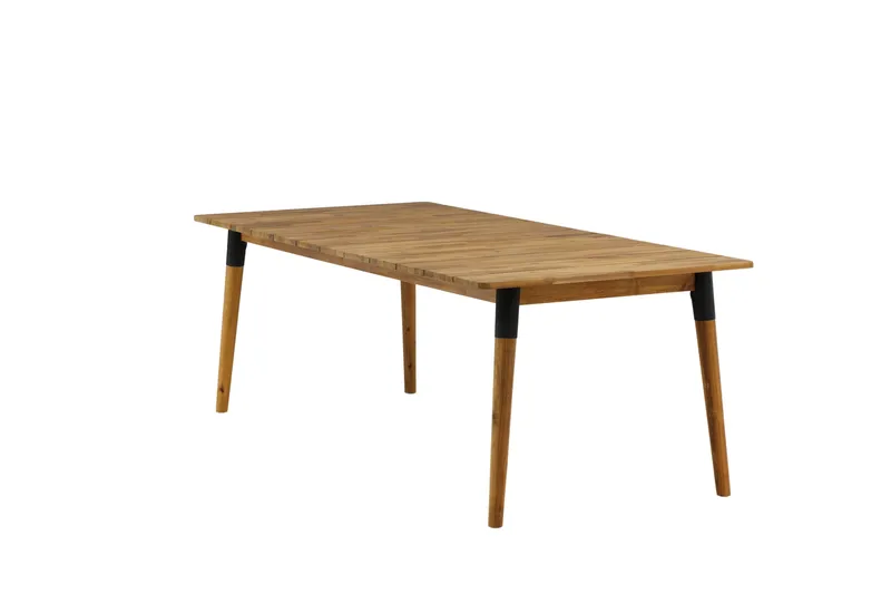 Julian Matbord Utomhus 210 cm - Svart/Brun - Products - Utemöbler & utemiljö - Utebord & trädgårdsbord - Matbord utomhus