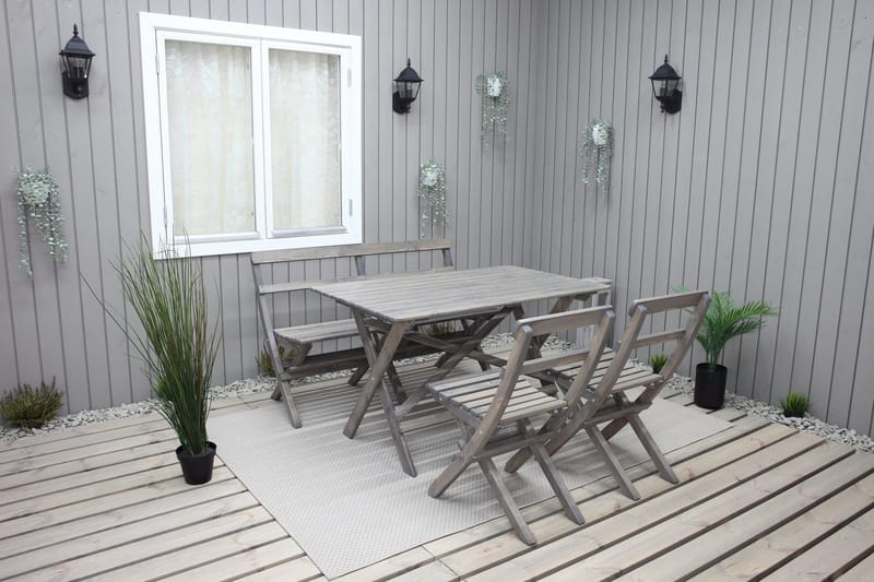 Larios Matbord Utomhus 126 cm - Grå - Products - Utemöbler & utemiljö - Utebord & trädgårdsbord - Matbord utomhus