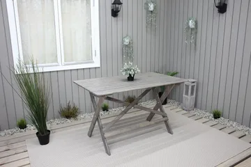 Larios Matbord Utomhus 126 cm - Grå - Products - Utemöbler & utemiljö - Utebord & trädgårdsbord - Matbord utomhus
