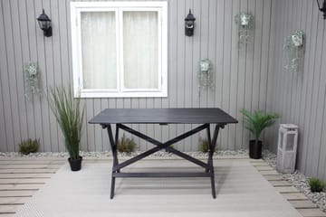 Larios Matbord Utomhus 126 cm - Svart - Products - Utemöbler & utemiljö - Utebord & trädgårdsbord - Matbord utomhus