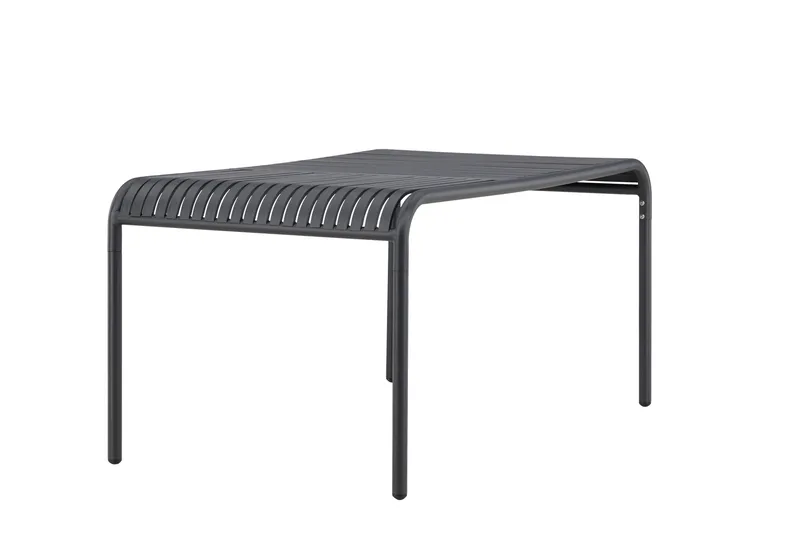 Gardeno Matbord Utomhus 90x150 cm utebord i aluminium - Svart - Products - Utemöbler & utemiljö - Utebord & trädgårdsbord - Matbord utomhus