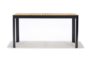 Portals Matbord Utomhus 143 cm - Svart/Trä - Products - Utemöbler & utemiljö - Utebord & trädgårdsbord - Matbord utomhus