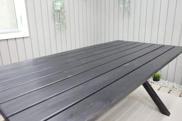 Scottsdale Matbord Utomhus 150 cm Kaffesvart - Kaffesvart - Products - Utemöbler & utemiljö - Utebord & trädgårdsbord - Matbord utomhus