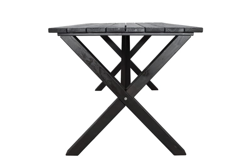 Scottsdale Matbord Utomhus 150 cm Kaffesvart - Kaffesvart - Products - Utemöbler & utemiljö - Utebord & trädgårdsbord - Matbord utomhus