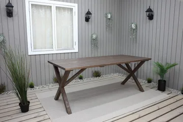 Scottsdale Matbord Utomhus 190 cm - Brun - Products - Utemöbler & utemiljö - Utebord & trädgårdsbord - Matbord utomhus