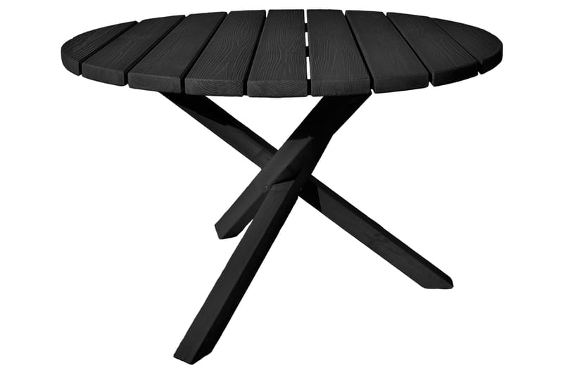 Scottsdale Matbord Utomhus Runt 112 cm - Kaffesvart - Products - Utemöbler & utemiljö - Utebord & trädgårdsbord - Matbord utomhus