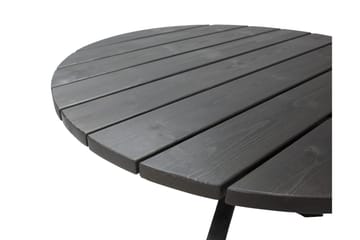 Scottsdale Matbord Utomhus Runt 112 cm - Kaffesvart - Products - Utemöbler & utemiljö - Utebord & trädgårdsbord - Matbord utomhus