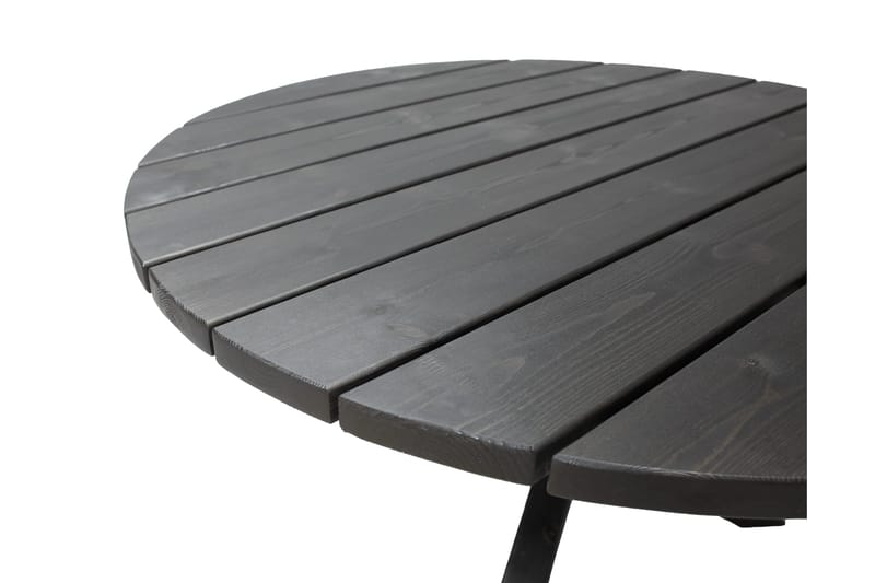 Scottsdale Matbord Utomhus Runt 112 cm - Kaffesvart - Products - Utemöbler & utemiljö - Utebord & trädgårdsbord - Matbord utomhus