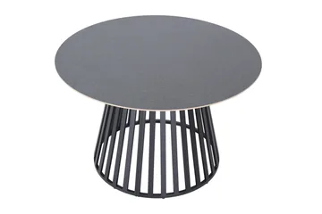 Sensi Runt Matbord utomhus 120 cm i metall - Svart - Products - Utemöbler & utemiljö - Utebord & trädgårdsbord - Matbord utomhus