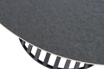 Sensi Runt Matbord utomhus 120 cm i metall - Svart - Products - Utemöbler & utemiljö - Utebord & trädgårdsbord - Matbord utomhus