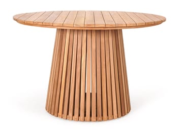Teakbord Ø120 cm - Saltö - Teak - Products - Utemöbler & utemiljö - Utebord & trädgårdsbord - Matbord utomhus