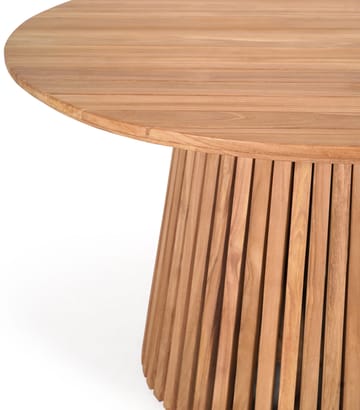 Teakbord Ø120 cm - Saltö - Teak - Products - Utemöbler & utemiljö - Utebord & trädgårdsbord - Matbord utomhus