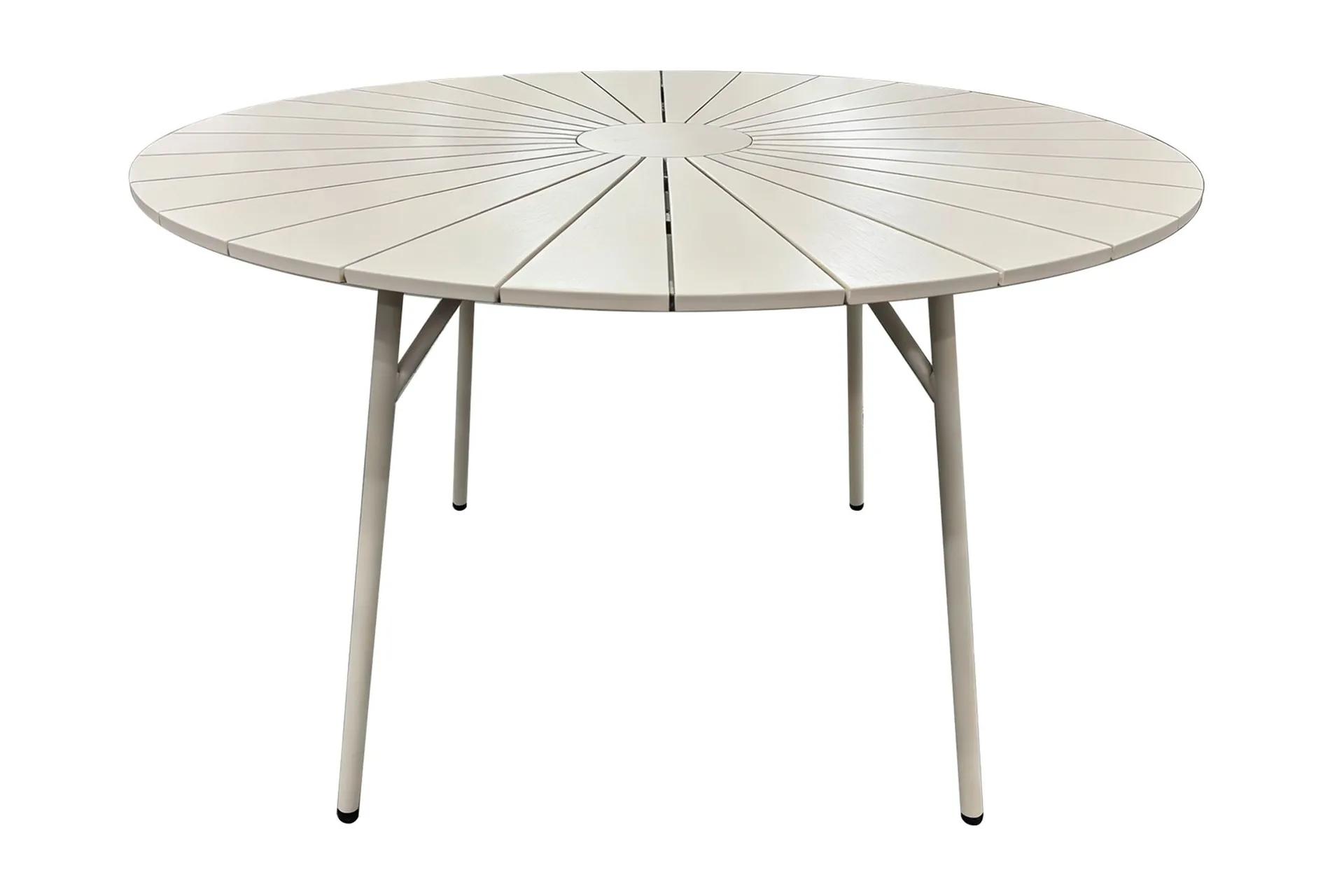 Tunis Runt Matbord utomhus 120 cm i aluminium metall