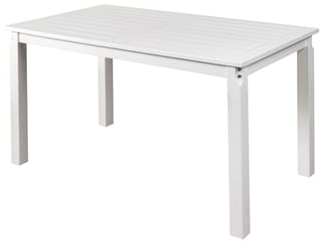 Utematbord Bohus 135 cm - Vit - Products - Utemöbler & utemiljö - Utebord & trädgårdsbord - Matbord utomhus