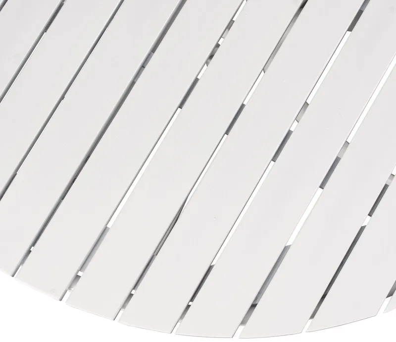 Utematbord Holmö Runt i Vit - 103 cm - Products - Utemöbler & utemiljö - Utebord & trädgårdsbord - Matbord utomhus