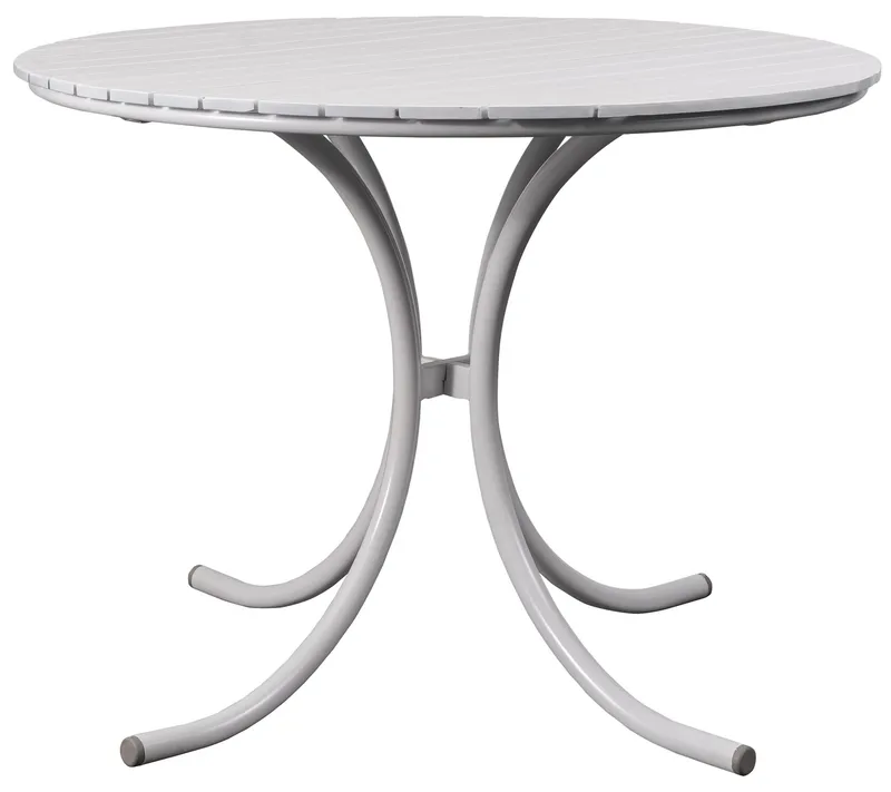 Utematbord Holmö Runt i Vit, 103 cm