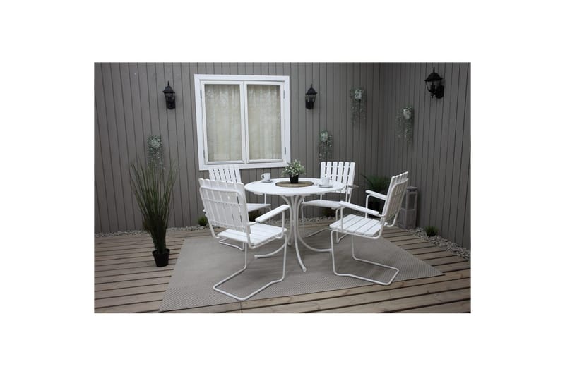 Utomhusbord Vaxholm - Vit - Products - Utemöbler & utemiljö - Utebord & trädgårdsbord - Matbord utomhus